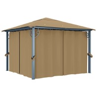 Gazebo with Curtain 400 x...