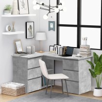 Corner Desk Grey 145x100x76...