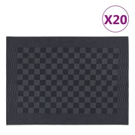 Kitchen Towels 50 pcs Black...