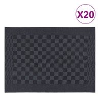 Kitchen Towels 50 pcs Black...