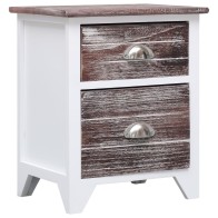 Nightstand White 38x28x45...