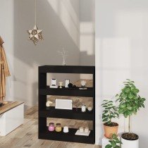 Book Cabinet/Room Divider Grey Sonoma 80x30x103 cm Engineered wood