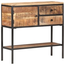 Sideboard 85x30x80 cm Rough Mango Wood