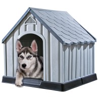 Dog House Grey 92x87x91 cm...
