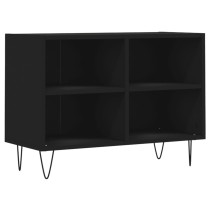 TV-Schrank Schwarz 69,5x30x50 cm Holzwerkstoff