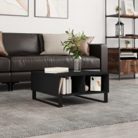 Coffee Table Black 60x60x30...