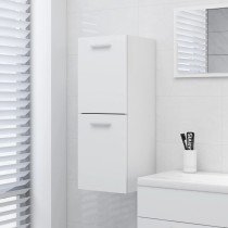 Bathroom Cabinet Concrete Grey 30x30x80 cm Engineered Wood