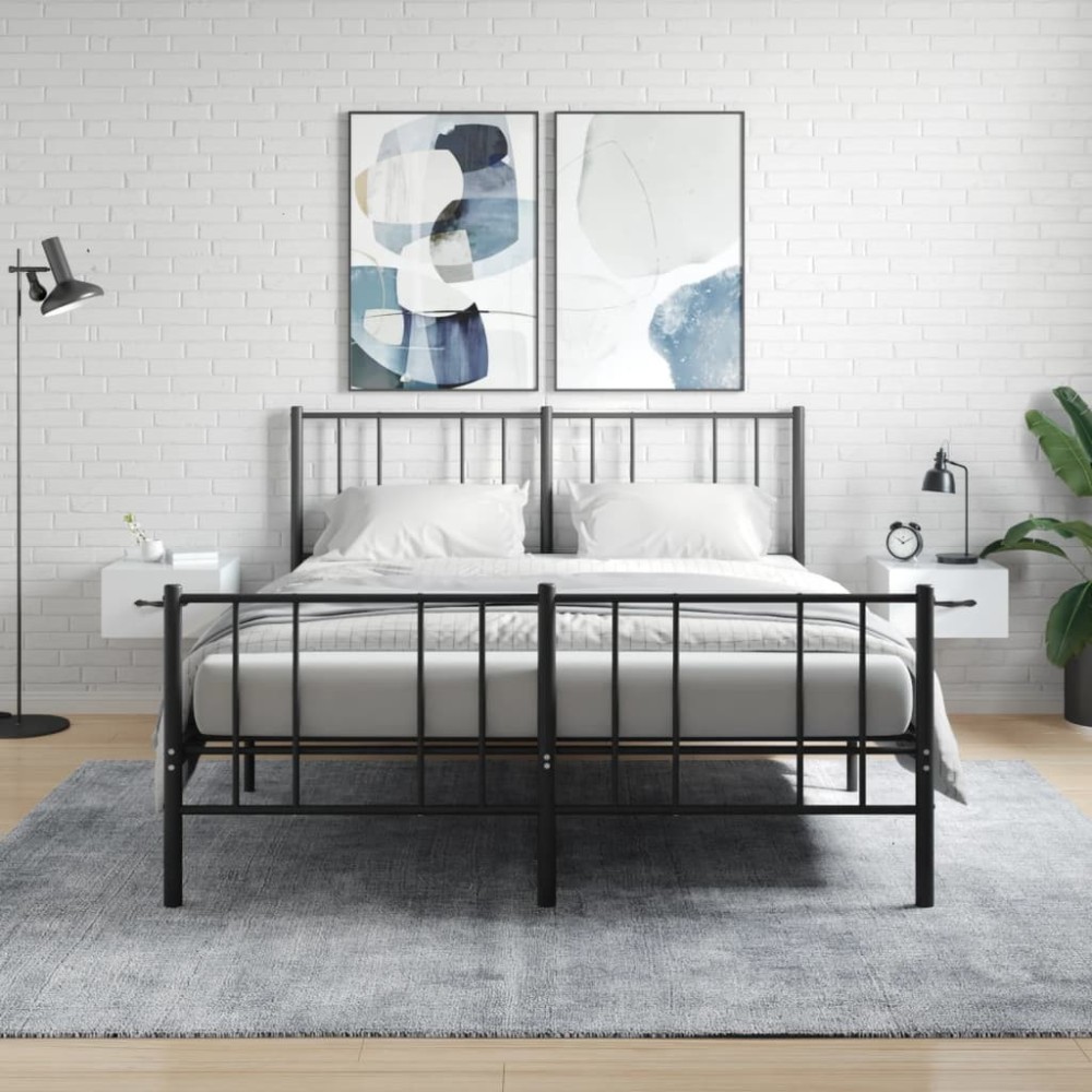Wall-mounted Bedside Cabinet Concrete Grey 35x35x20 cm