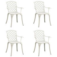 Garden Chairs 4 pcs Cast...
