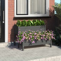 Planter Grey 110x84x75 cm...