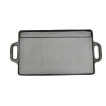 Grill Platter Cast Iron Reversible 50x23 cm