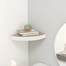 Floating Corner Shelf White...