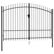 Fence Gate Double Door with...