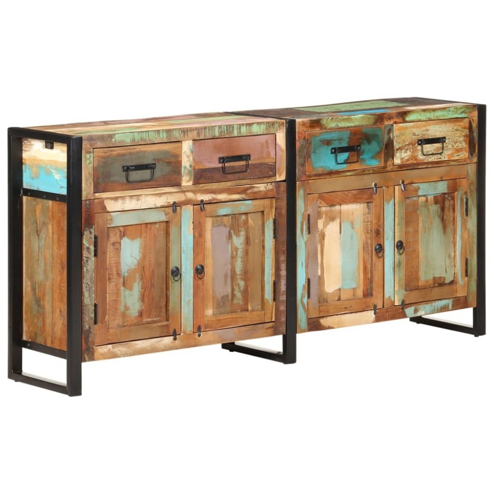 Sideboard 172x35x80 cm Solid Acacia Wood with Honey Finish