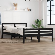 Bed Frame Solid Wood...
