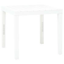 Garden Table Anthracite 78x78x72 cm Plastic