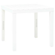 Garden Table Anthracite 78x78x72 cm Plastic
