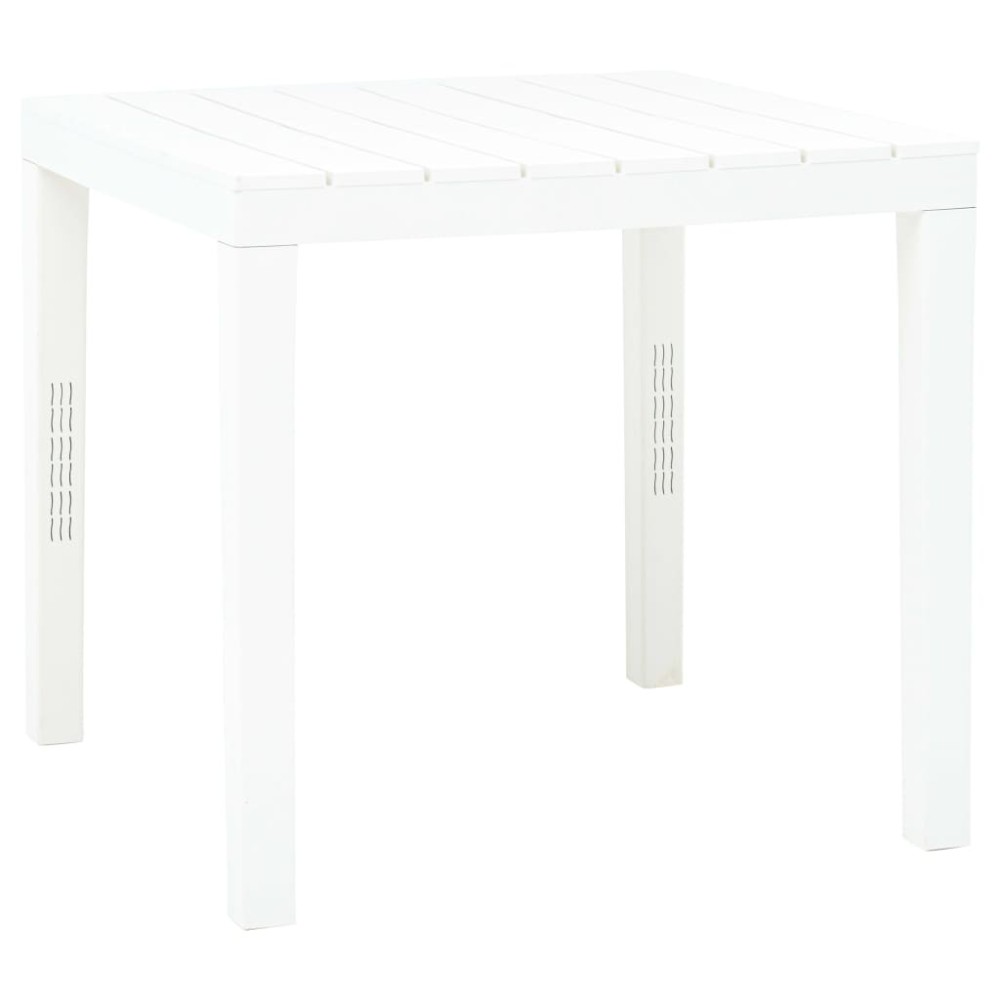 Garden Table Anthracite 78x78x72 cm Plastic