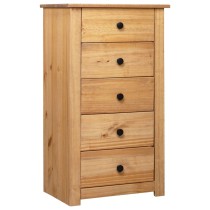 Sideboard Grey 46x40x89 cm Pine Panama Range