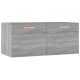 Wall Cabinet Grey Sonoma 80x35x36.5 cm Engineered Wood