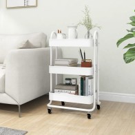 3-Tier Trolley White...