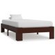 Bed Frame Dark Brown Solid Pine Wood 180x200 cm 6FT Super King