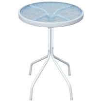 Bistro Table Grey 80x71 cm Steel