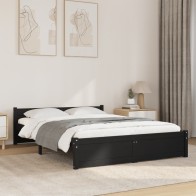 Bed Frame Solid Wood...