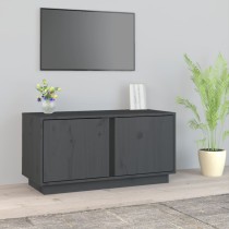 TV Cabinet Honey Brown 80x35x40.5 cm Solid Wood Pine