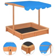 Sandbox with Adjustable...