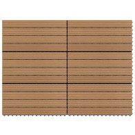 Decking Tiles 6 pcs WPC...