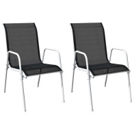 Stackable Garden Chairs 6...