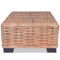 Coffee Table Natural Rattan...