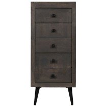 Sideboard Solid Mango Wood 40x40x91 cm