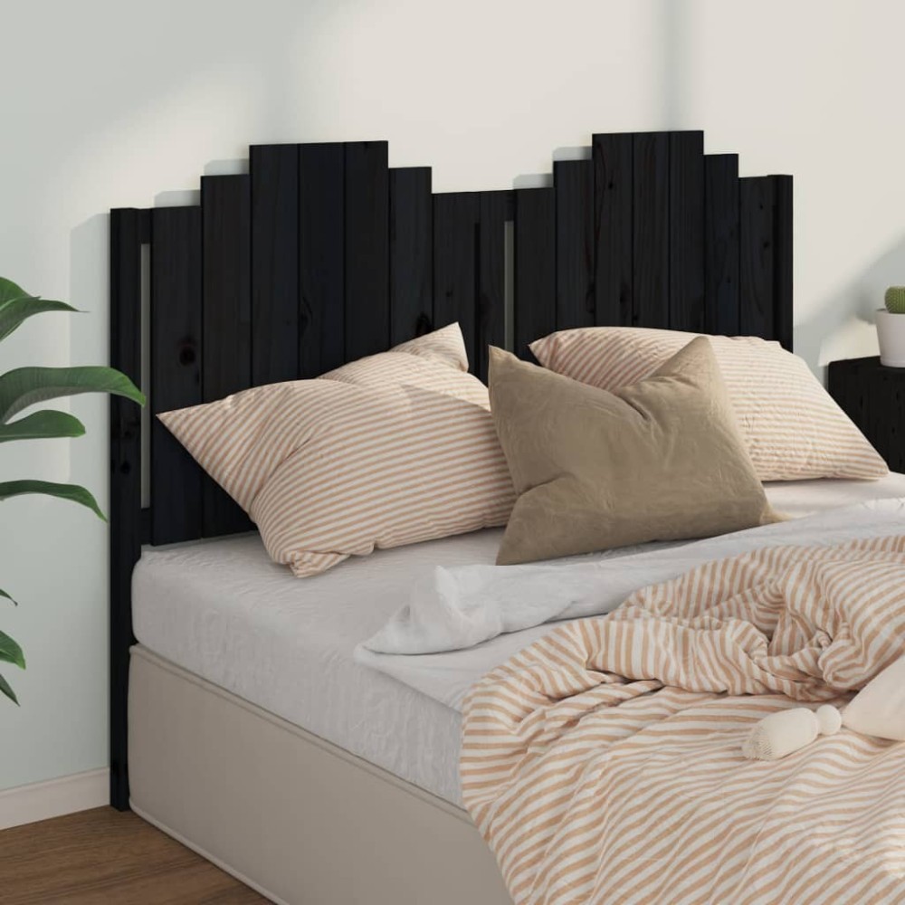 Bed Headboard 186x4x110 cm Solid Wood Pine