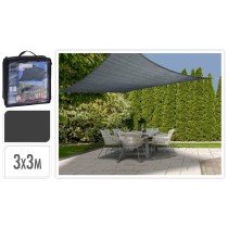 ProGarden Shade Cloth 3x3 m Sand Square