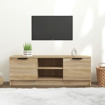 TV Cabinet High Gloss White 102x35x36.5 cm Engineered Wood