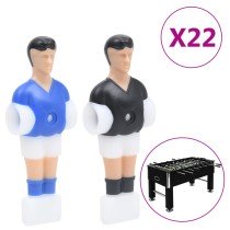 Tischfußball-Spieler 22 Stk. für 12,7 mm Stange