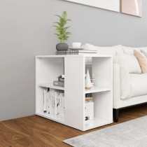 Beistelltisch Schwarz 60x30x50 cm Holzwerkstoff