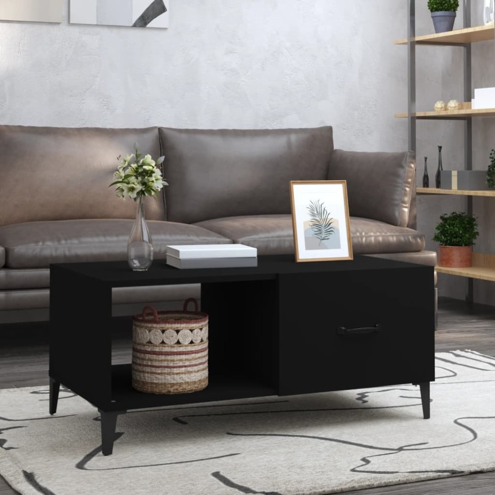 Coffee Table Grey Sonoma 90x50x40 cm Engineered Wood