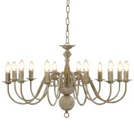 Chandelier Antique Black 12...