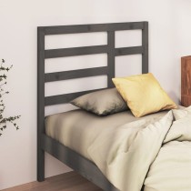 Bed Headboard 106x4x104 cm Solid Wood Pine