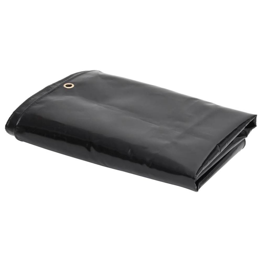 Tarpaulin 650 g/m  1.5x10 m Black