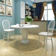 Dining Chairs 6 pcs White...