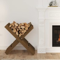 Log Holder White 47x39.5x48...