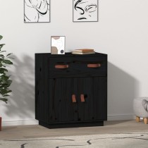 Sideboard Black 65.5x40x75...