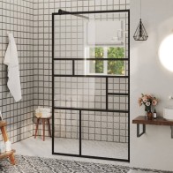 Walk-in Shower Wall 115x195...