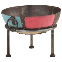 Rustic Fire Pit   40 cm Iron