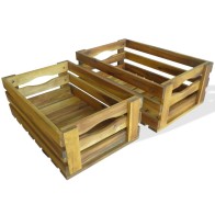 Apple Crate Set 2 Pieces...