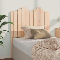 Bed Headboard 186x4x110 cm Solid Wood Pine